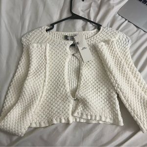 UO piper textured keyhole sweater